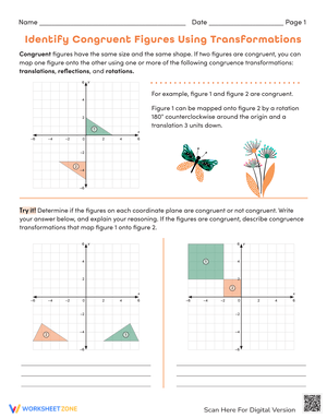 Identify Congruent Figures