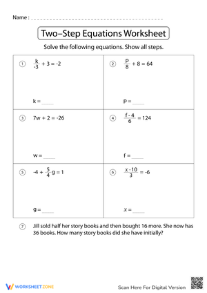 Mastering Two-Step Equations: A Step-by-Step Guide