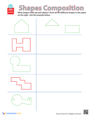 Exploring Shapes Composition Techniques