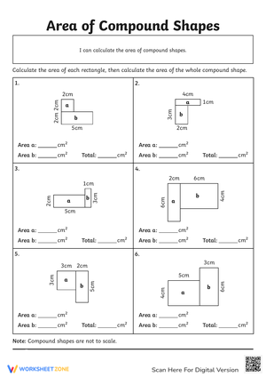 Calculating Area of Compound Shapes