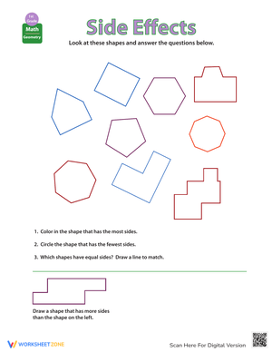 Identifying Shapes and Sides