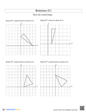 Rotation Practice Worksheet