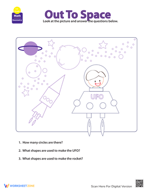 Find Shapes in Outer Space Pictures