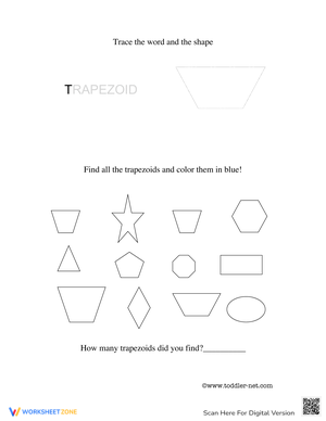Identify Trapezoid Shapes