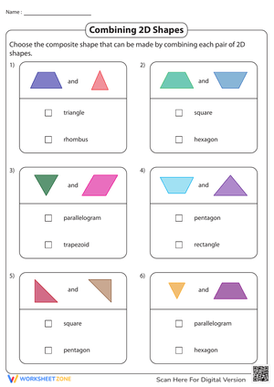 Choosing Composite Shapes: Geometry Practice