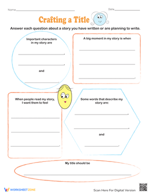Crafting a Title Worksheet
