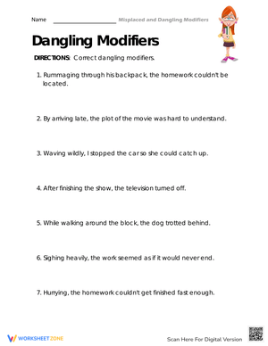 Master Dangling Modifiers in Writing