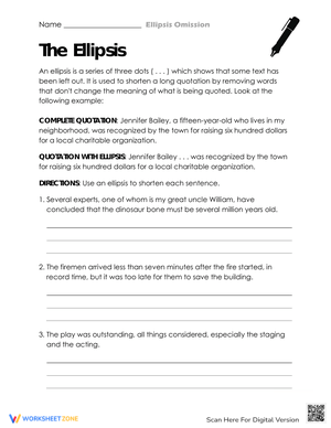 Ellipsis: Understanding the Omission of Words