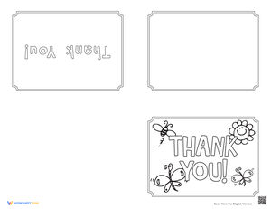 Create Your Own Thank You Card