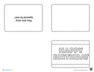 Design Your Own Happy Birthday Card