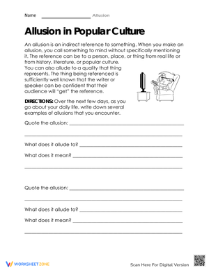 Allusion in Popular Culture