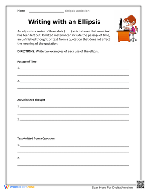 Creative Writing: Writing with an Ellipsis