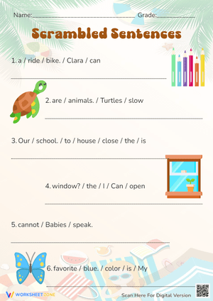 Scrambled Sentences