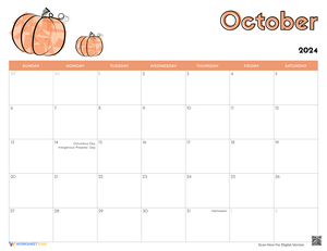 Printable Calendars for Kids 10