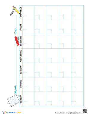 Back to School Calendar