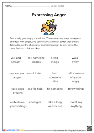 Understanding and Expressing Anger