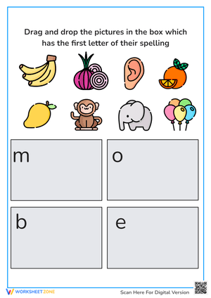 Letter Recognition Matching Activity