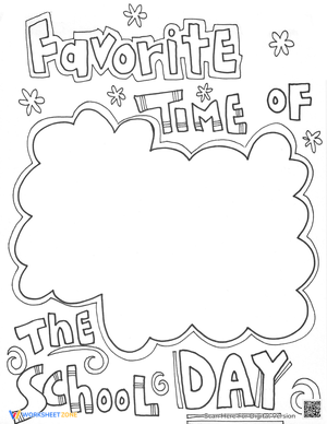 Favorite Time of School Day