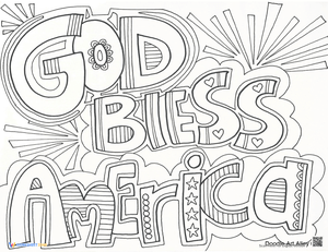 God Bless America: Patriotic Worksheet