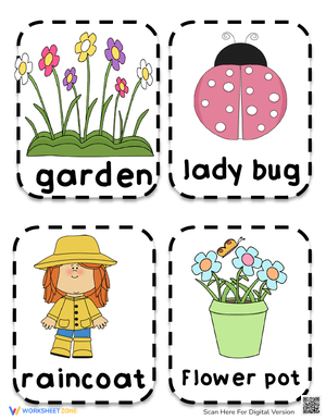 Spring Time ESL Flashcards: Learning Resources