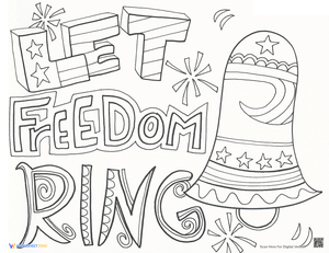 Let Freedom Ring: A Patriotic Learning Worksheet