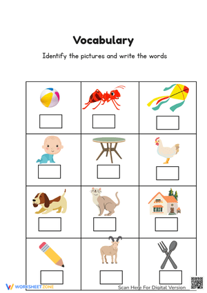 Living and Non-Living Things Worksheet