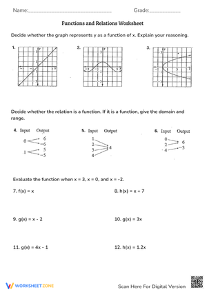 Understanding Functions and Relations in Math
