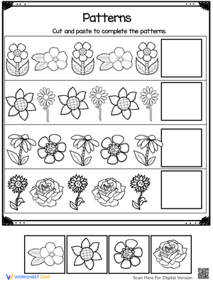 Flower Anatomy Worksheet for Students