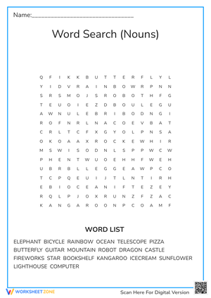 Word Search (Noun)