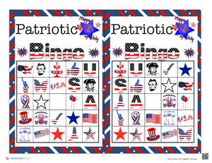 Patriotic Bingo: Fun 4th of July Game