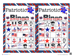 Patriotic Bingo Fun for Everyone