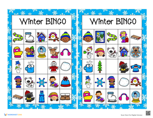 Winter Bingo Educational Fun