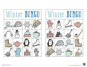 Winter Bingo With Fun