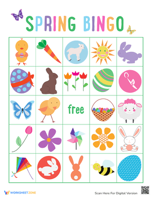 Spring Bingo For Fun