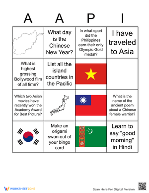 Bingo AAPI 2