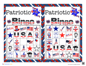 Engaging Patriotic Bingo