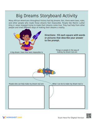Martin Luther King Jr. Storyboard
