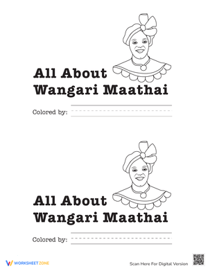 All About Wangari Maathai: Reading Comprehension