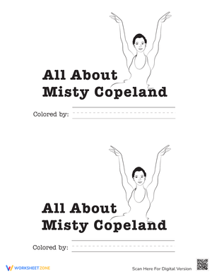 All About Misty Copeland: Reading Comprehension