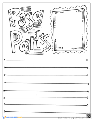 Rosa Parks Creator Worksheet Activity