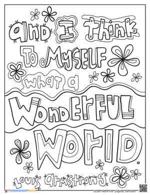 Inspiring Black History Quotes Coloring Activity