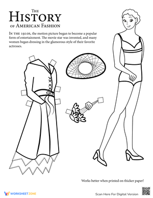 Paper Doll Girl: 1910s Fashion