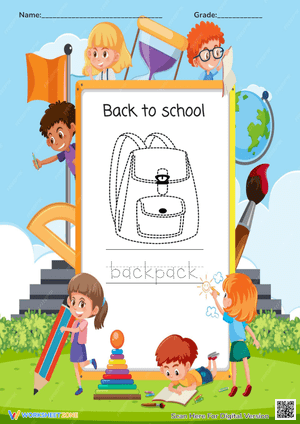 Back to School with Backpack Tracing