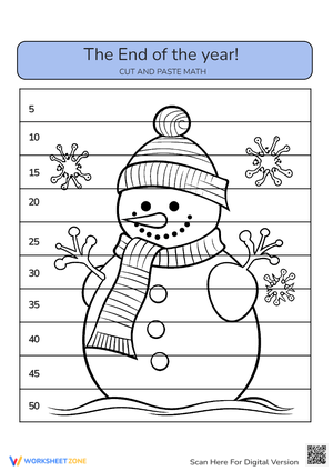 End of Year Skip Counting Activity