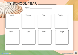 End of Year Reflection Grid