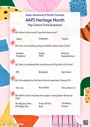 AAPI Heritage Month Trivia Questions