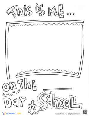 This is Me Printable Worksheet