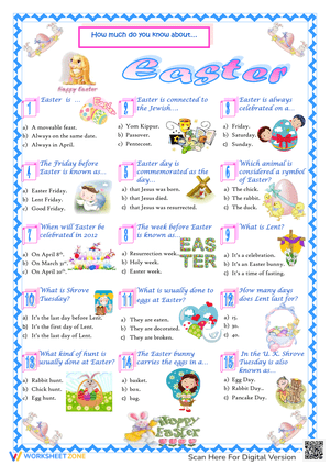 Easter-Quiz