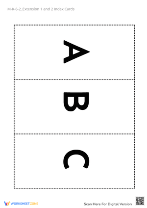 M-K-6-2_Extension 1 and 2 Index Cards