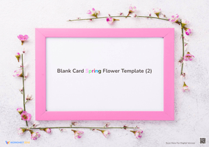 Design a Spring Flower Greeting Card